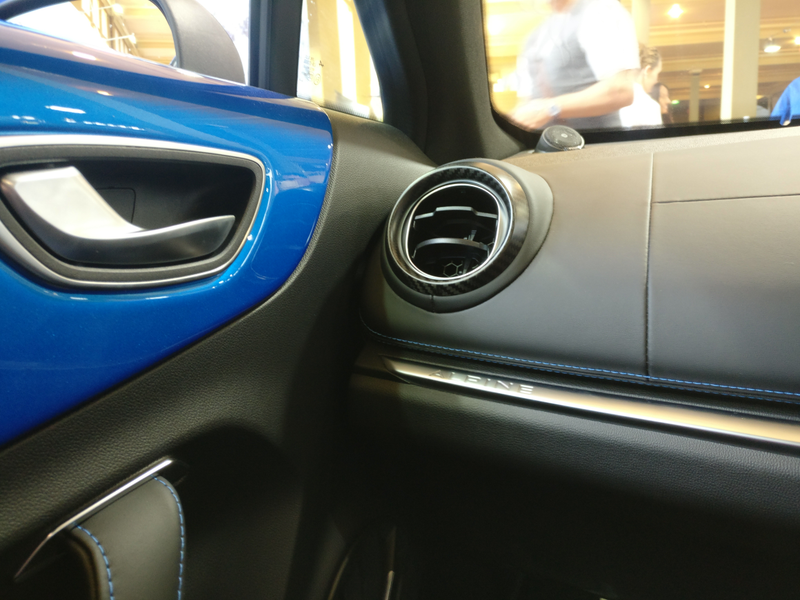 It’s too expensive and I wouldn’t buy without a convertible and a manual. But I hope it sells. The door card there felt cheap.